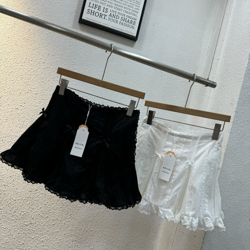 Lacey Border Mini Skirts